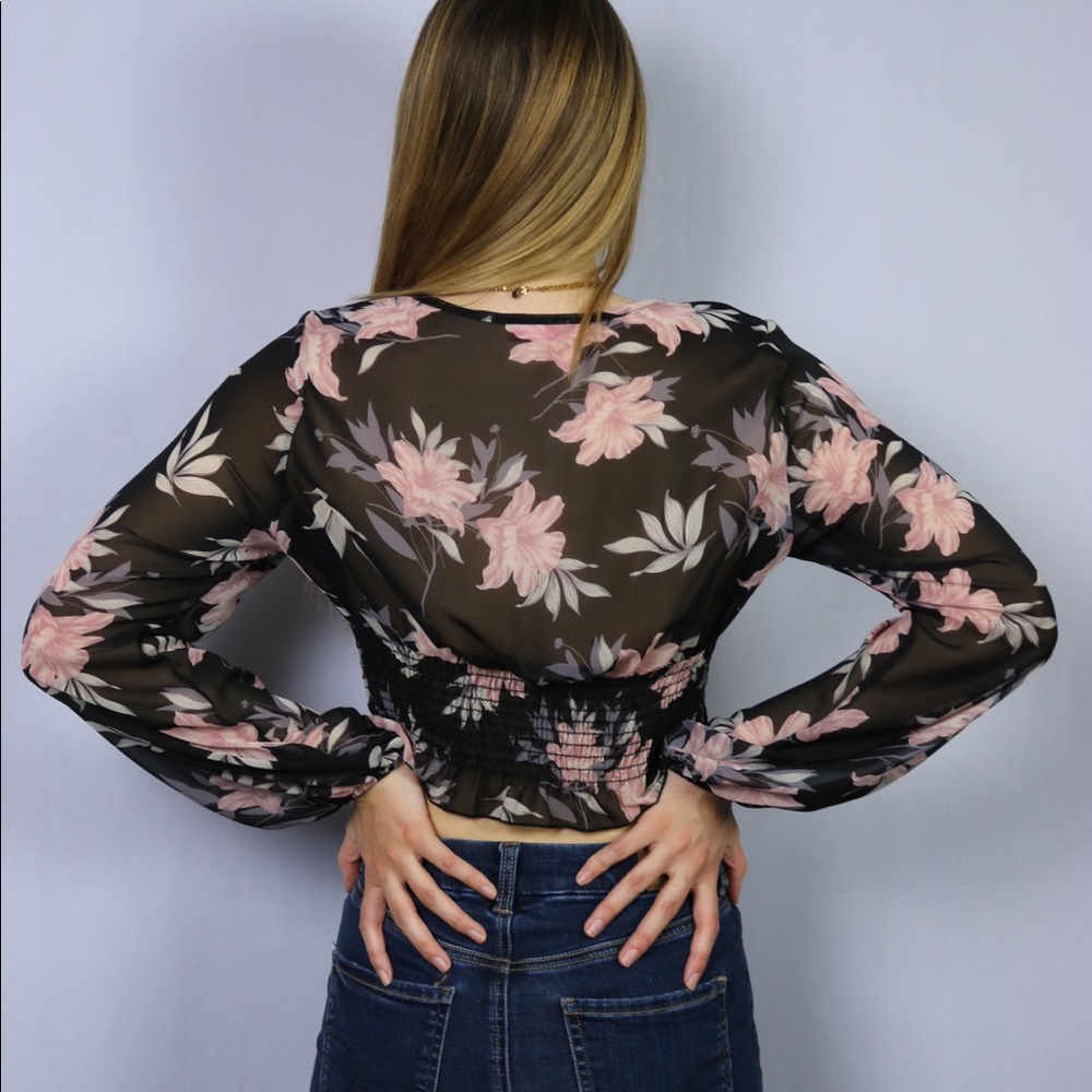 Women’s Floral Blouse